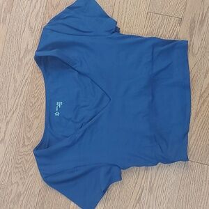Navy Built-In Sports Top - S